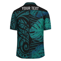 (Personalized) Hawaii Monstera Leaves Polynesian - Hawaiian Shirt - Melio Style - Wonder Print Shop