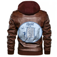 Viking Scandinavian Drakkar 2 Leather Jacket RLT12 - Wonder Print Shop