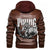 Viking Scandinavian Vintage Label With Strong Warrior Leather Jacket RLT12 - Wonder Print Shop