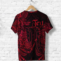 Custom Scorpio Zodiac Polynesian T Shirt Unique Style Red LT8 - Wonder Print Shop