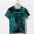 Scorpio Zodiac Polynesian T Shirt Unique Style Turquoise LT8 - Wonder Print Shop