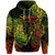 Custom Scorpio Zodiac Polynesian Zip Hoodie Unique Style Reggae LT8 - Wonder Print Shop