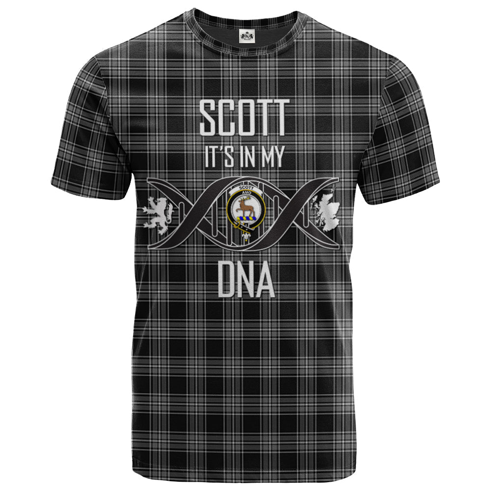scottish-scott-black-and-white-clan-dna-in-me-crest-tartan-t-shirt