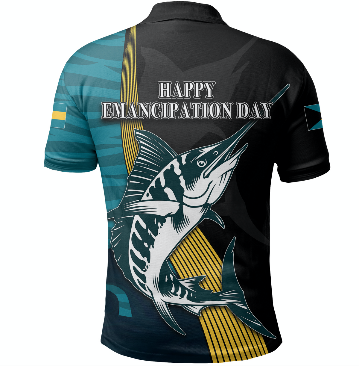 Bahamas Emancipation Day Polo Shirt LT6 - Wonder Print Shop