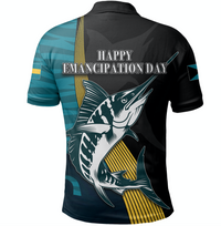 Bahamas Emancipation Day Polo Shirt LT6 - Wonder Print Shop