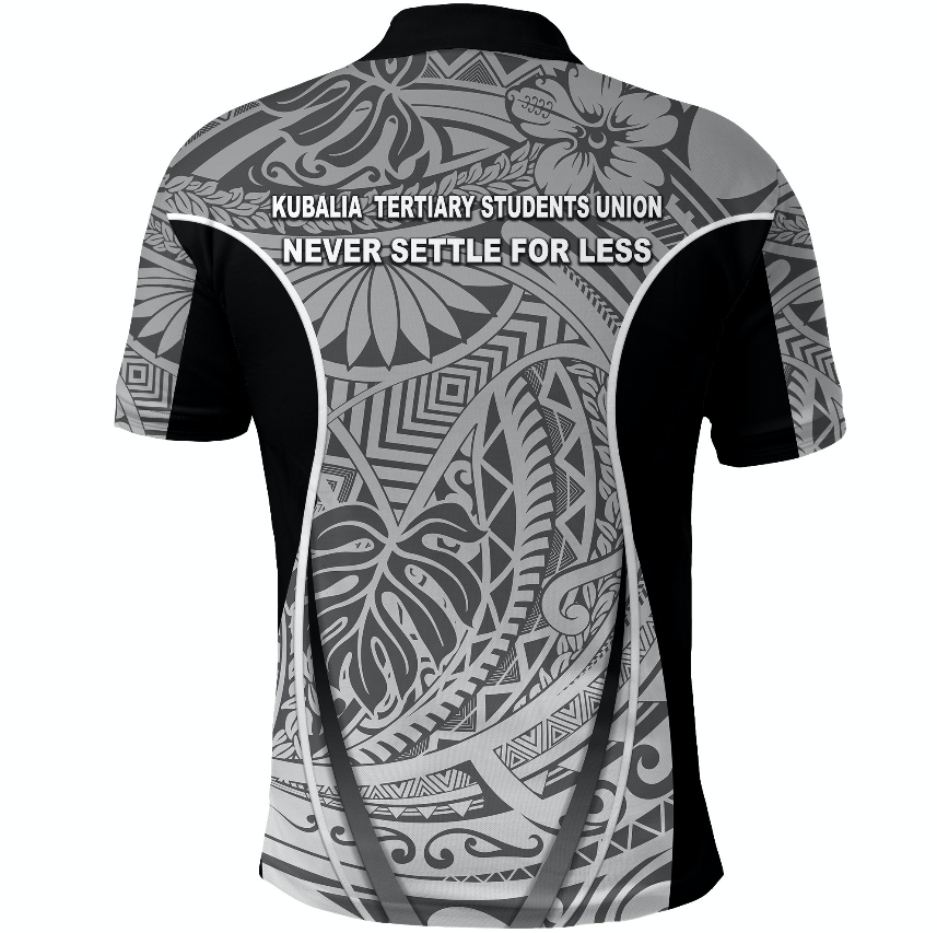 Papua New Guinea Kubalia Tertiary Students Union Polo Shirt Grey LT8 - Wonder Print Shop