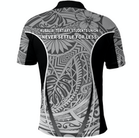Papua New Guinea Kubalia Tertiary Students Union Polo Shirt Grey LT8 - Wonder Print Shop