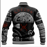 Viking Clothing Viking Baldur Norse Mythology Tattoo Baseball Jacket RLT12 - Wonder Print Shop