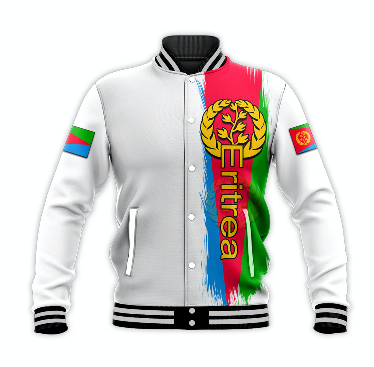 Eritrea Independence Day Baseball Jacket 2022 Style No.1 LT6 - Wonder Print Shop