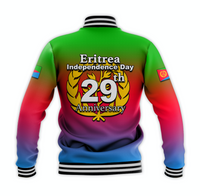 Eritrea Independence Day Baseball Jacket 2022 Style No.2 LT6 - Wonder Print Shop