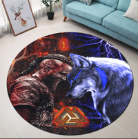 viking-carpet-ragnar-and-wolf-round-carpet