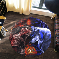 viking-carpet-ragnar-and-wolf-round-carpet