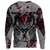 Viking Raven With Valknut Sweatshirts Style Blood RLT12 - Wonder Print Shop