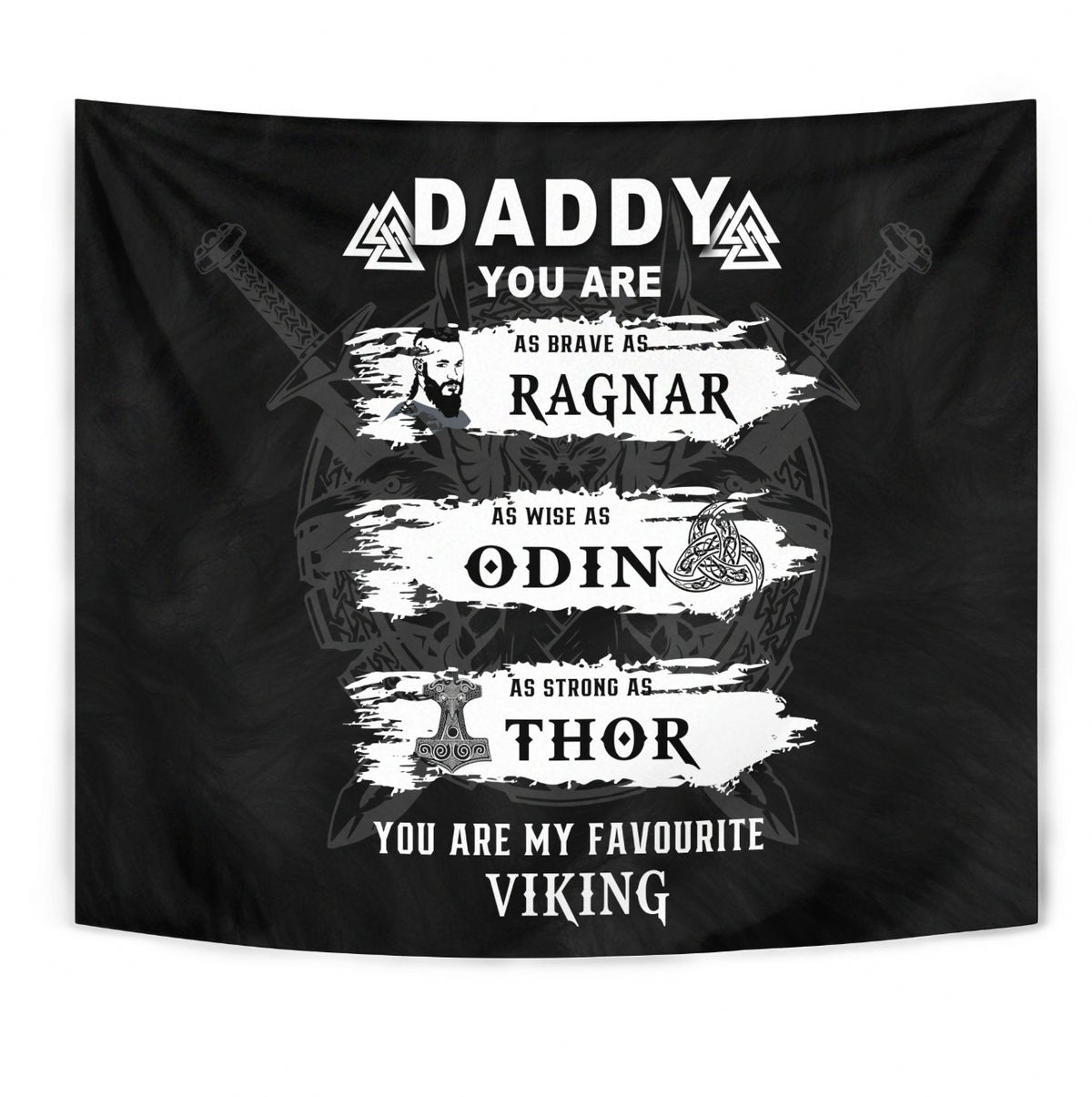 Viking Tapestry - Viking Daddy RLT12 - Wonder Print Shop