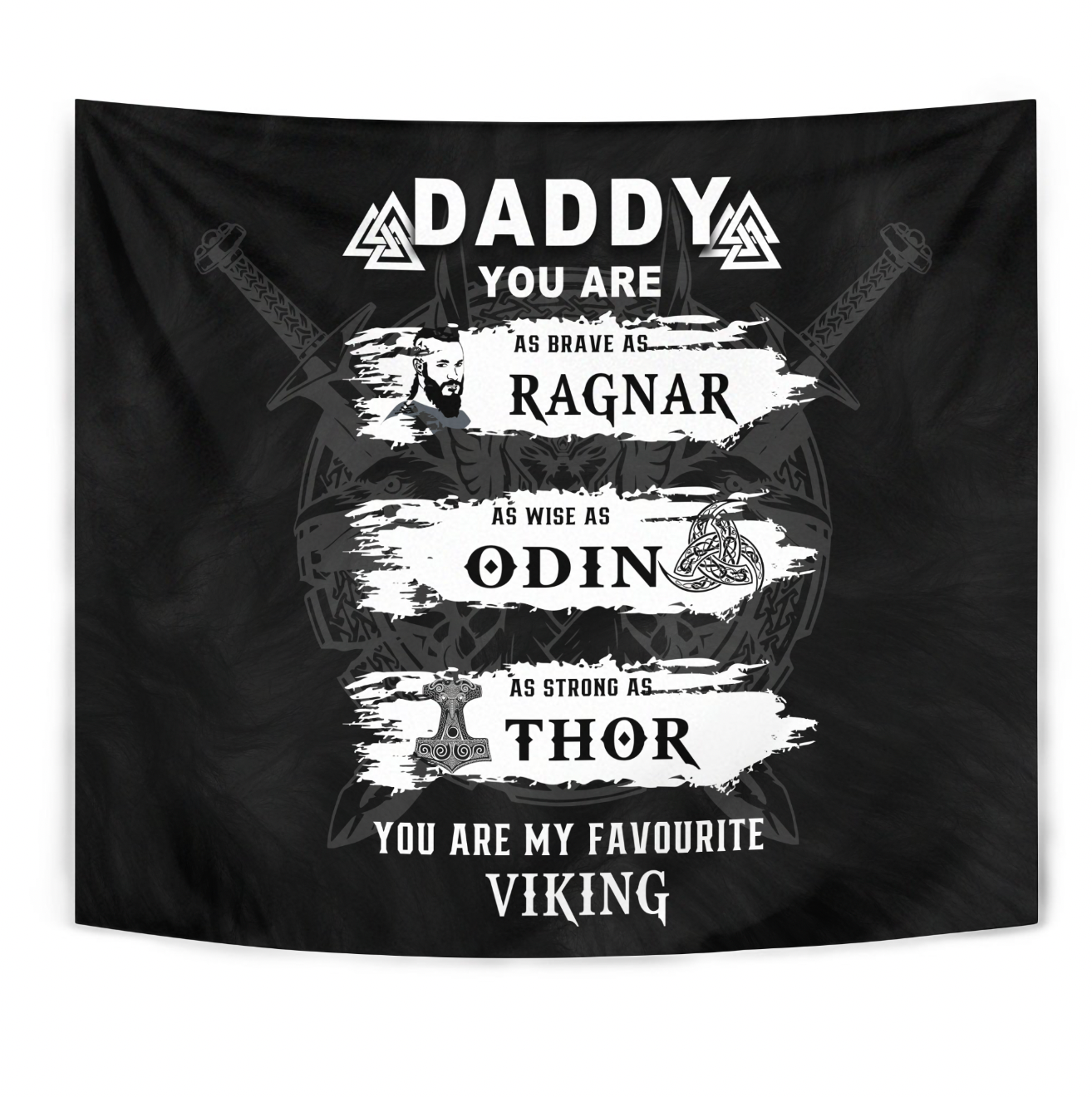 Viking Tapestry - Viking Daddy RLT12 - Wonder Print Shop