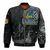 Viking Clothing Viking Iceland Sweden Sleeve Zip Bomber Jacket RLT12 - Wonder Print Shop