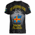Viking land Islands Drakkar V neck T shirt RLT12 - Wonder Print Shop