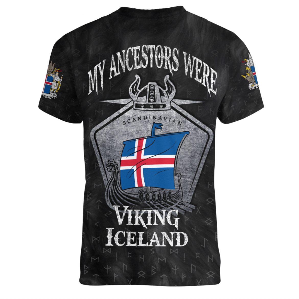 Viking Clothing Viking Iceland Drakkar V neck T shirt RLT12 - Wonder Print Shop