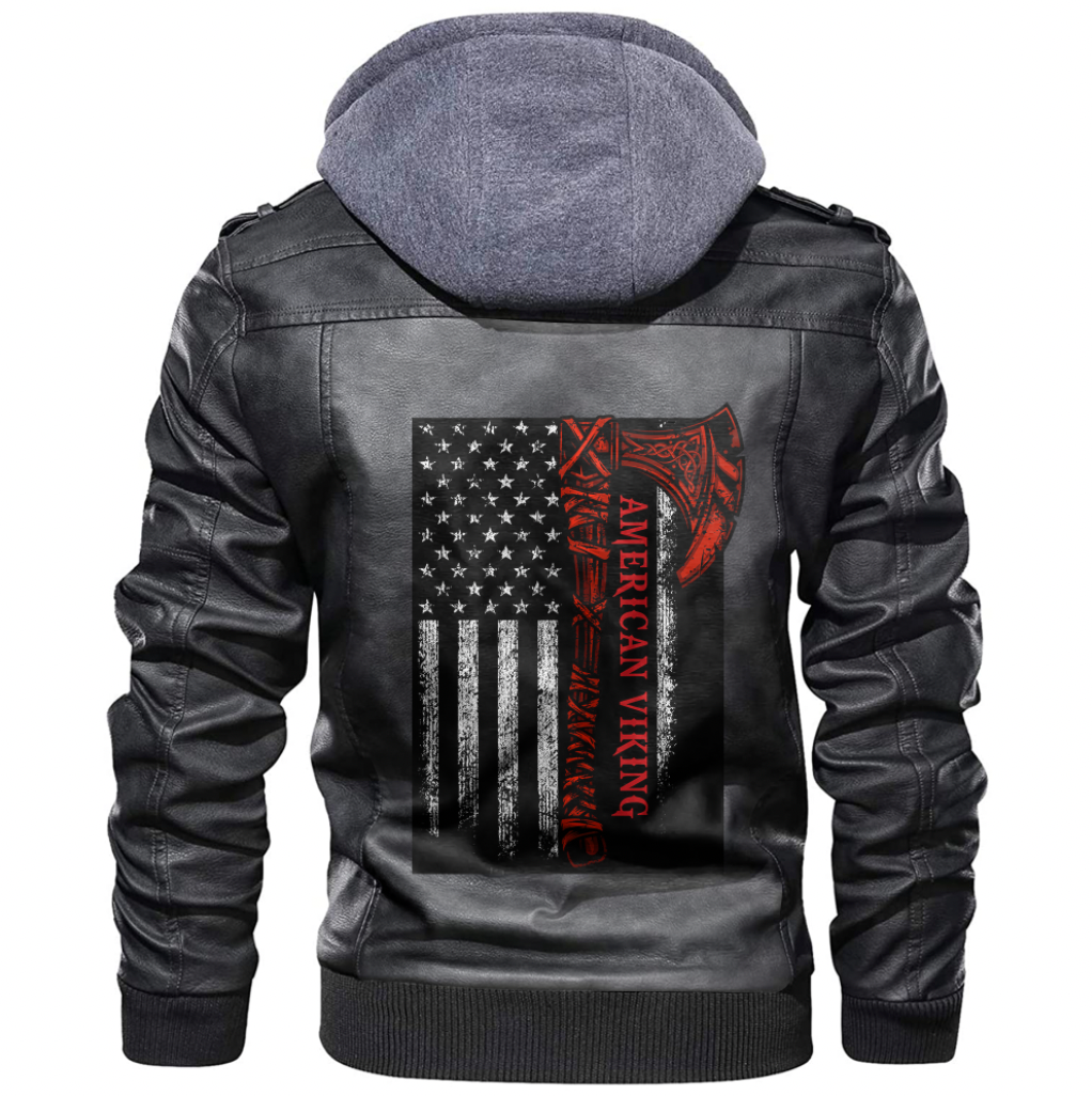 Viking Jacket Viking American Leather Jacket1 RLT12 - Wonder Print Shop