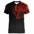 Viking Clothing Fenrir Norse 3D V neck T shirt RLT12 - Wonder Print Shop