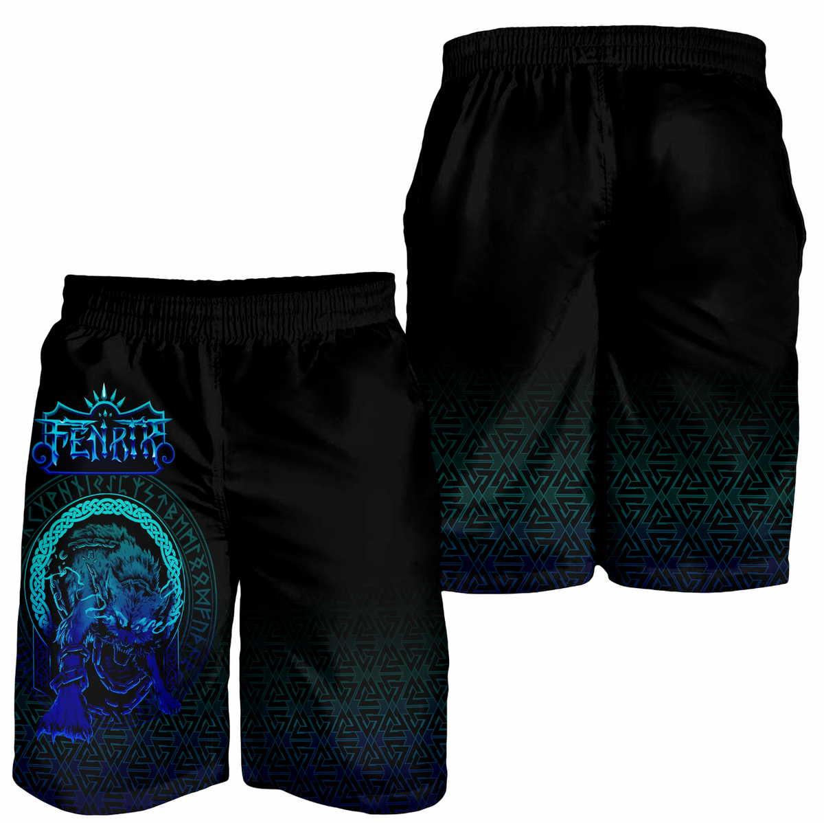 viking-mens-shorts-fenrir-norse-3d-special