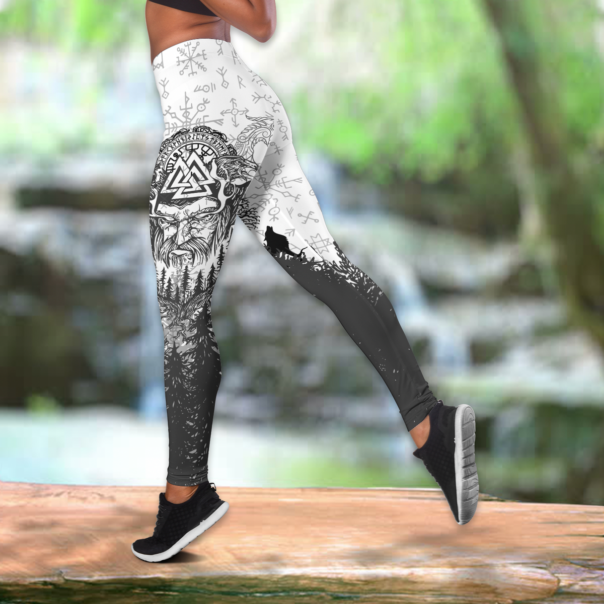 viking-viking-odin-and-raven-forest-leggings