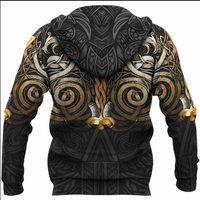 Viking Clothing Viking Valknut Odin Norse Mythology Zip Hoodie RLT12 - Wonder Print Shop