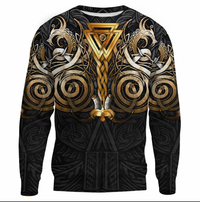 Viking Clothing Viking Valknut Odin Norse Mythology Sweatshirts RLT12 - Wonder Print Shop