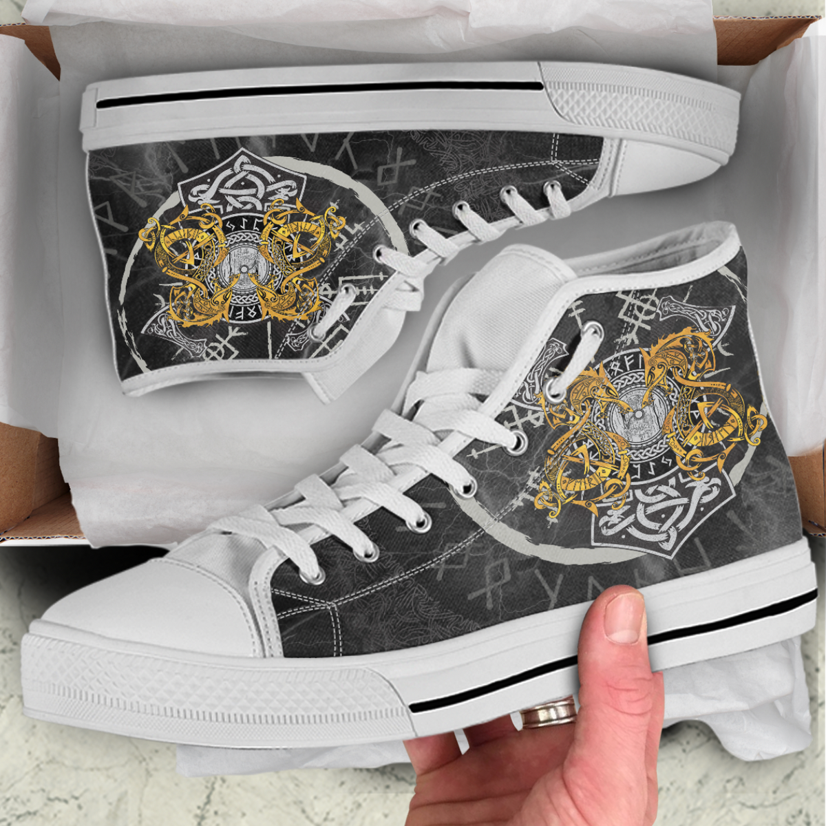 viking-high-top-shoes-viking-dragon-shield-norse