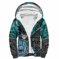 Viking Clothing Viking Cat 3D Sherpa Hoodie RLT12 - Wonder Print Shop