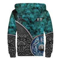 Viking Clothing Viking Cat 3D Sherpa Hoodie RLT12 - Wonder Print Shop