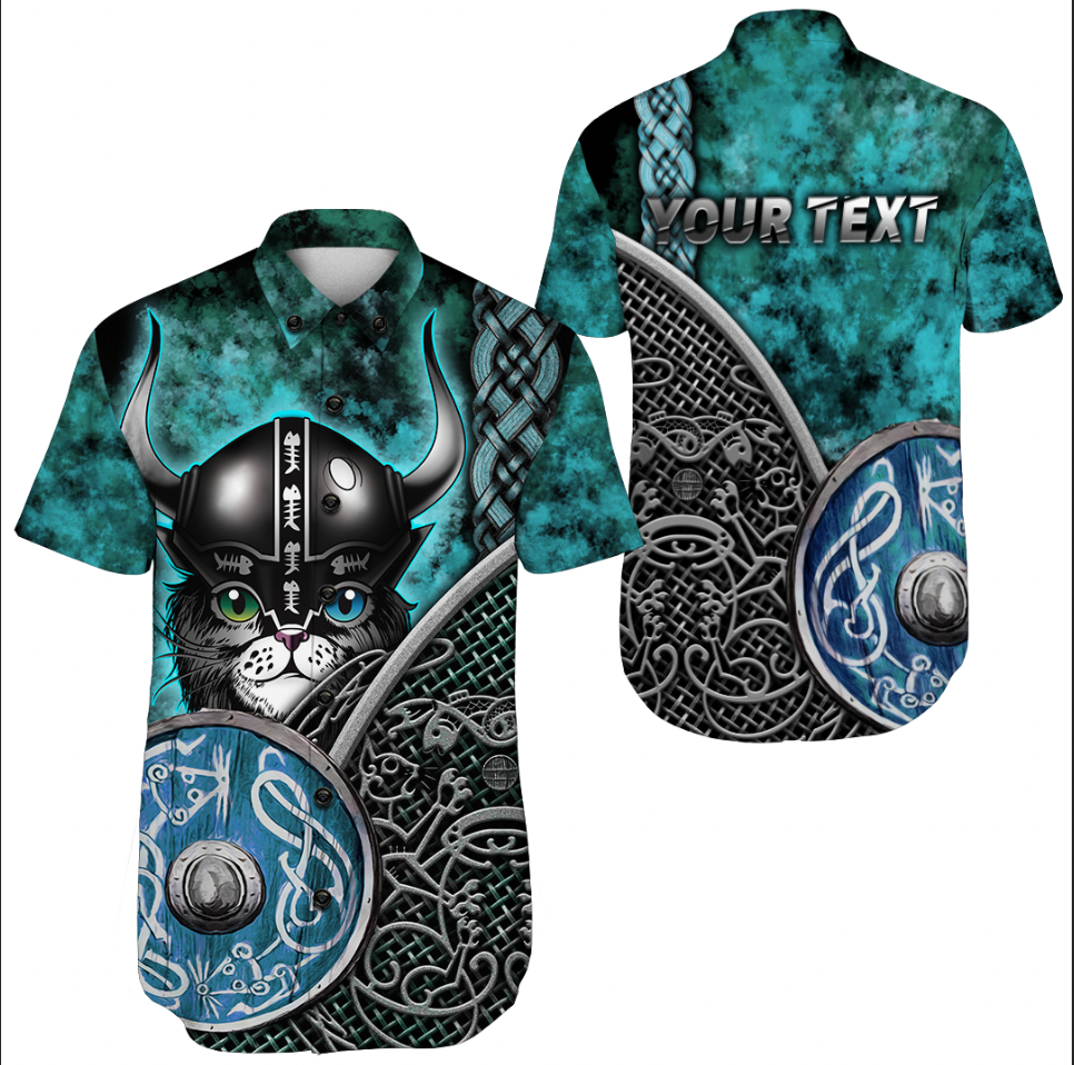 viking-clothing-viking-cat-3d-shorts-sleeve-shirt