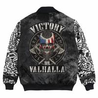 Viking Clothing Viking Mystical Raven American Bomber Jacket RLT12 - Wonder Print Shop