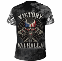 Viking Clothing Viking Mystical Raven American T Shirt RLT12 - Wonder Print Shop