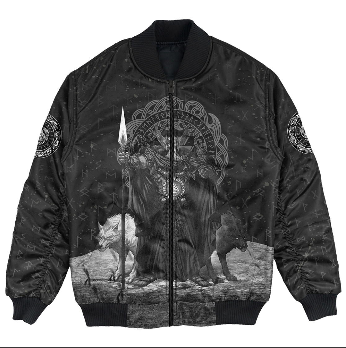 viking-clothing-viking-odin-raven-and-wolf-valknut-bomber-jacket