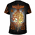 Viking Clothing Yggdrasil Raven and Wolf T Shirt RLT12 - Wonder Print Shop