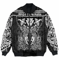 Viking Clothing Viking Valknut Valhalla Celtic Bomber Jacket RLT12 - Wonder Print Shop