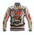 (Custom Personalised) Ethiopia Baseball Jacket Dashiki White Style LT6 - Wonder Print Shop