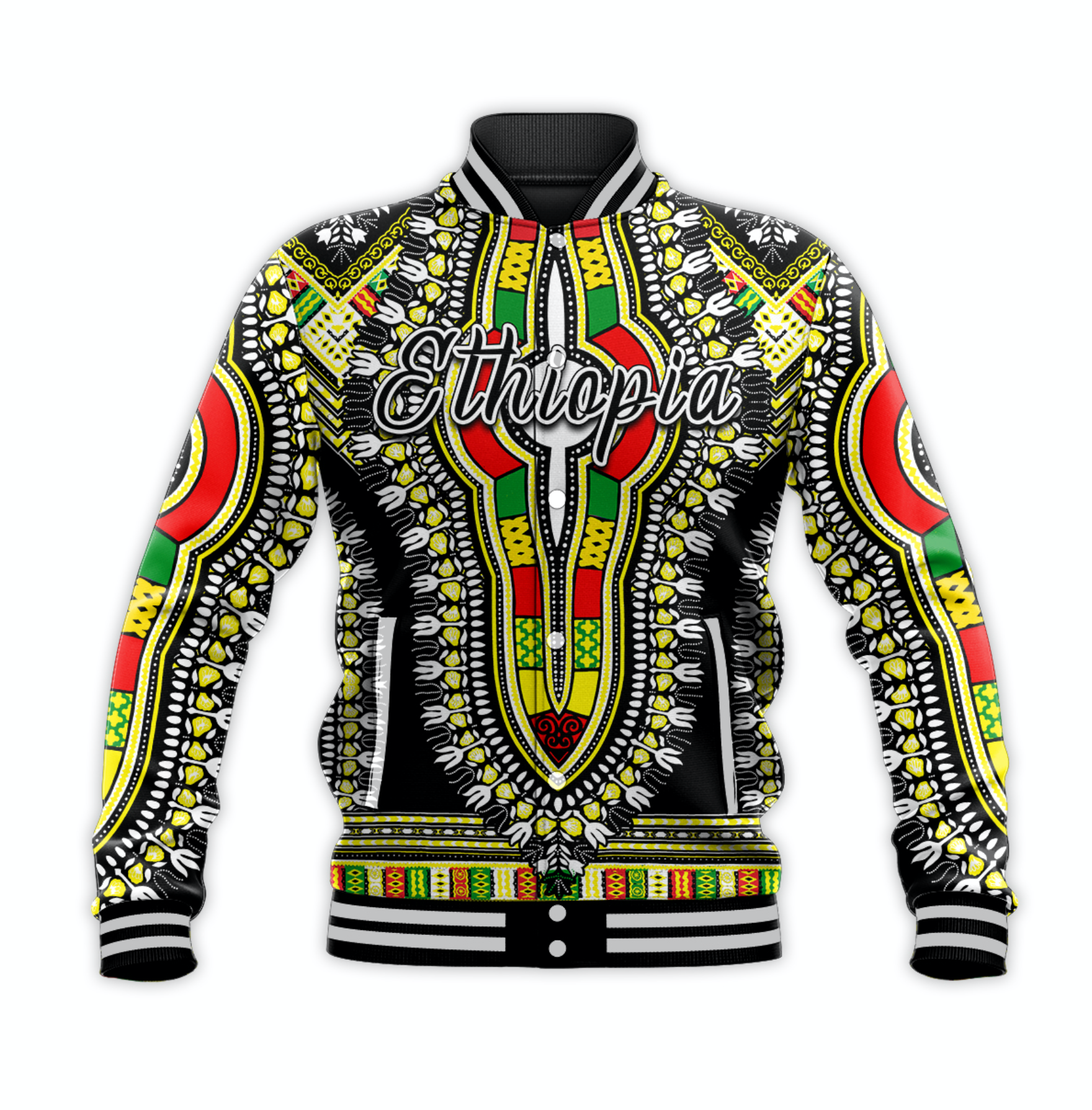 custom-personalised-ethiopia-baseball-jacket-dashiki-black-style