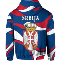 Serbia Hoodie Sporty Style LT8 - Wonder Print Shop