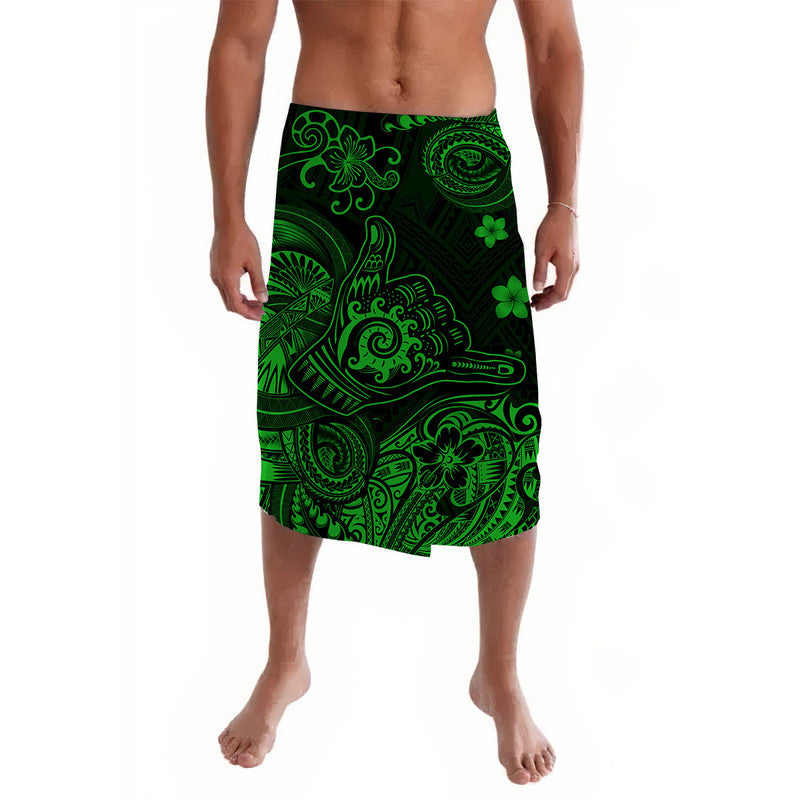 Hawaii Shaka Polynesian Lavalava Unique Style - Green LT8 - Wonder Print Shop