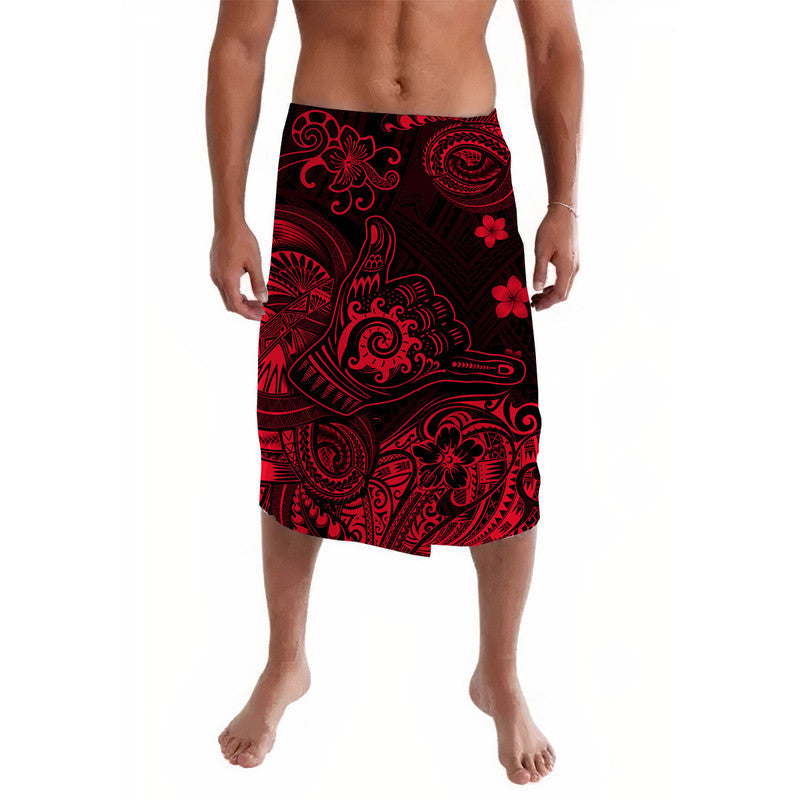 Hawaii Shaka Polynesian Lavalava Unique Style - Red LT8 - Wonder Print Shop