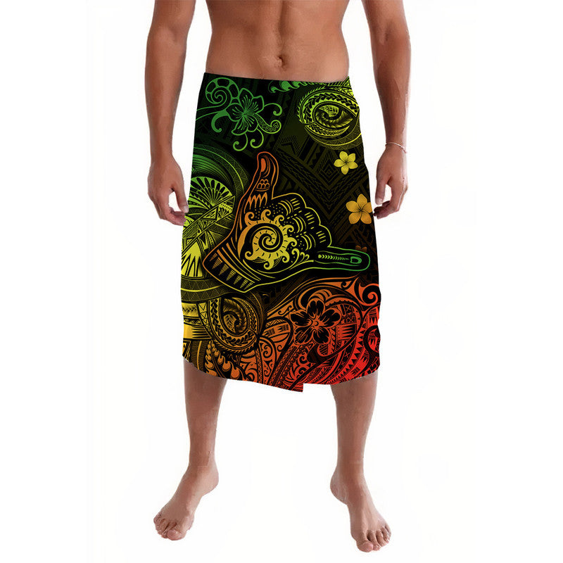 Hawaii Shaka Polynesian Lavalava Unique Style - Reggae LT8 - Wonder Print Shop