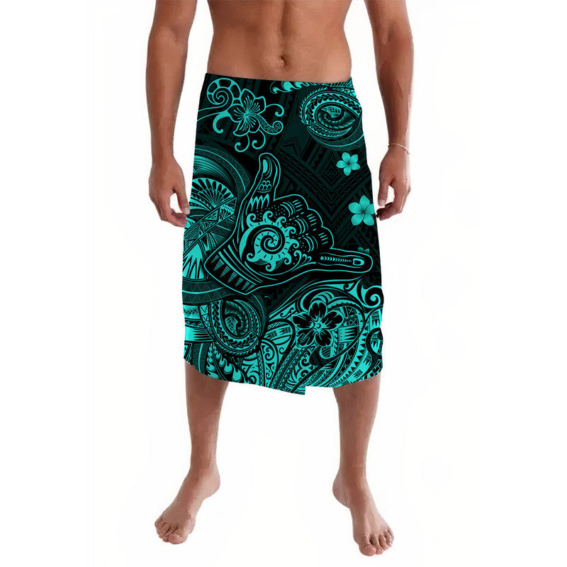 Hawaii Shaka Polynesian Lavalava Unique Style - Turquoise LT8 - Wonder Print Shop