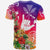 Hawaii Sunset with Hibiscus T Shirt Shaka Hang - Wonder Print Shop