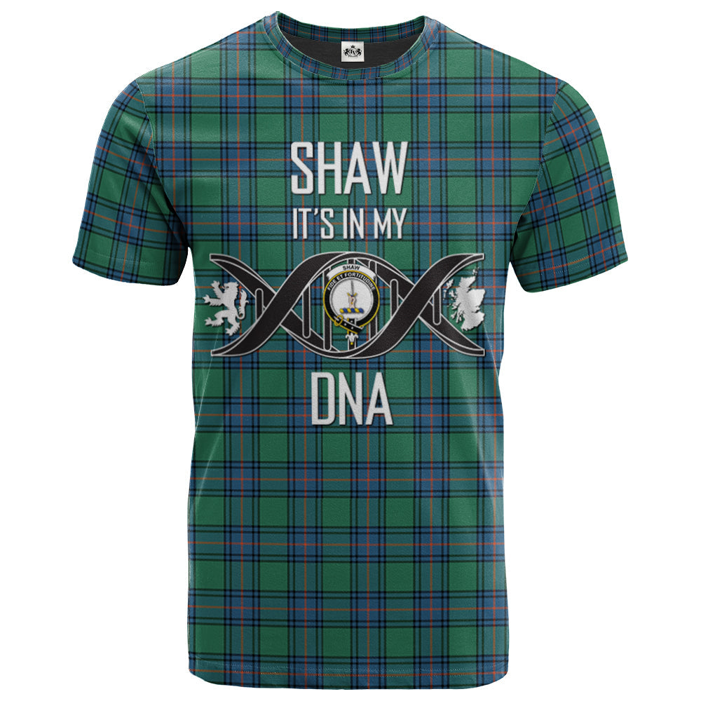 scottish-shaw-ancient-clan-dna-in-me-crest-tartan-t-shirt