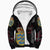 (Custom) Viking - Denmark Flag and Map Sherpa Hoodie style Viking Geri and Freki RLT12 - Wonder Print Shop