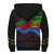 Eritrea Independence Day Sherpa Hoodie Ethnic African Pattern - Black - Wonder Print Shop