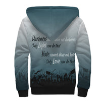 MLK Day Sherpa Hoodie I Have A Dream - Wonder Print Shop