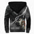 (Custom) Viking - Ragnarok Sherpa Hoodie Odin fight Fenrir on thunder background RLT12 - Wonder Print Shop